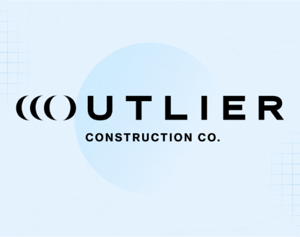 Outlier Construction Co. logo.