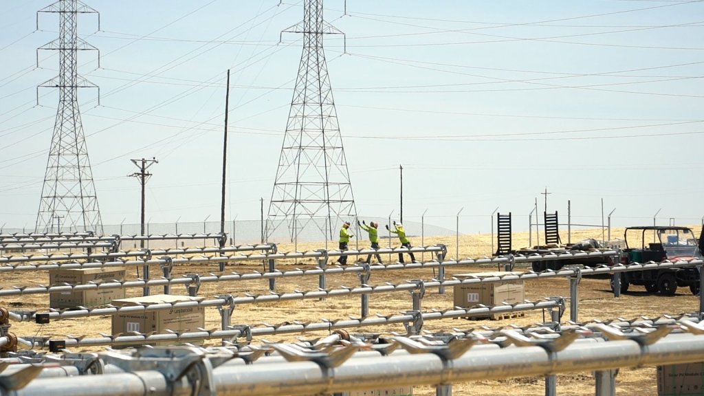 Swinerton construction site.