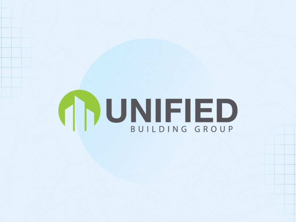 Unified Building Group logo.
